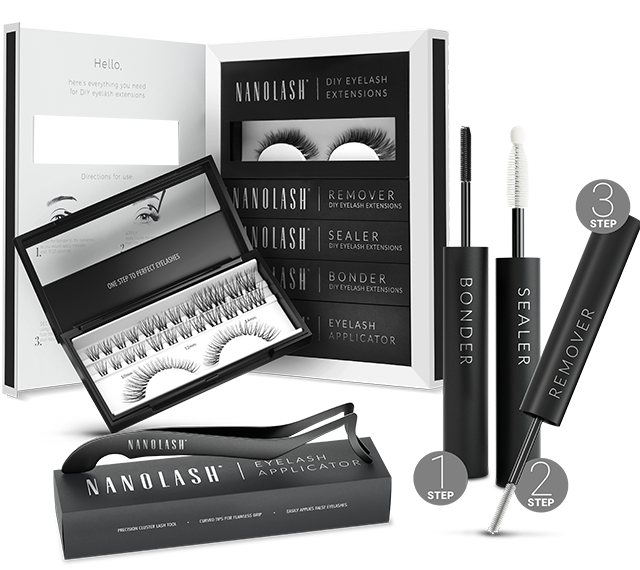 Sztuczne rzęsy do samodzielnej aplikacji (DIY) - Starter kit