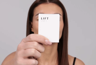 Aplikacja modelu Krok 1 - Lifting rzęs
