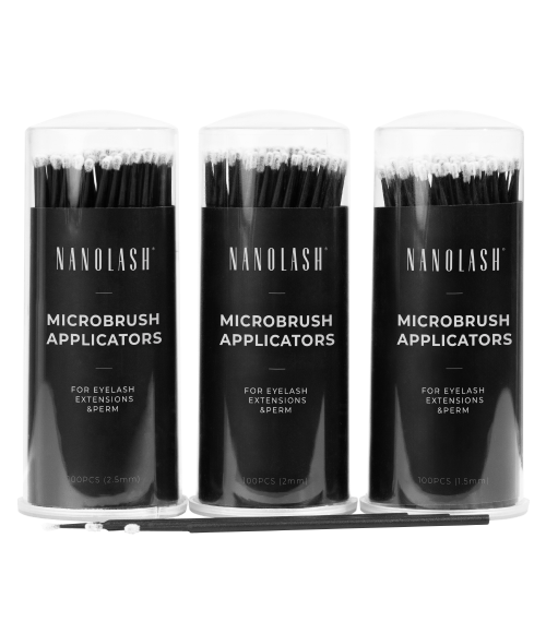 Aplikatory microbrush